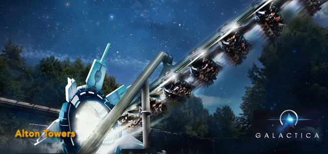 Galactica - Out of this world at Alton Towers!